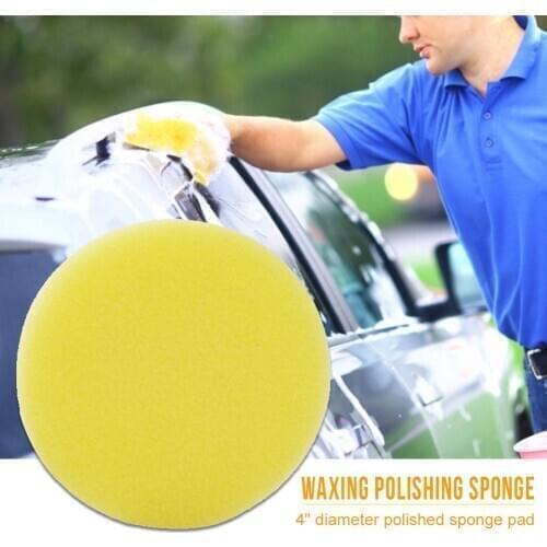 10PCS Car Polisher Tyres Wheel Wheel Hub Tool Polishing Machine Cone-shape Wheel Hubs Disk Foam Sponge Polishing Pad
