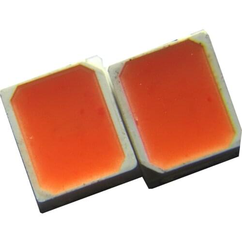 1000pcs/lot SMD LED 2835 lamp beads highlight 0.2W 3V-3.6V red light-emitting diode 615nm