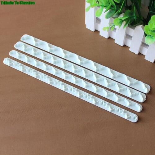 4pcs/set Cake Cutters Decorating Mountain Cloud Sugarcraft Straight Frill Lace Ribbon Cutter Flower Edge Mold Cake Fondant