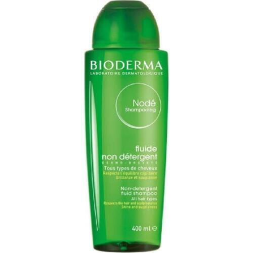 Bioderma Node Fluide Non-detergent Shampoo 200/400 ml Treatment Moisturizing Nourishing Cleanser Suitable for Frequent Use Scalp