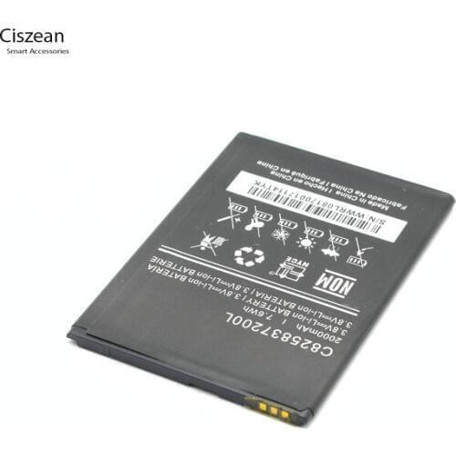 Ciszean 10pcs/lot C825837200L Replacement Battery For BLU Neo X N070U N070L 2000mAh Batteria Batterij Batteries