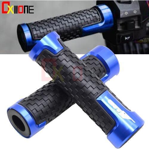 For 7/8"Motorcycle Aluminum Accessories Rubber Motorbike Handle bar Universal Handlebar Grips CNC 22MM For 990 SMT 2009-2013