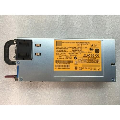 For HP DL380 G6 G7 750w Server Power Supply 591556-101 599383-001 Rated 240W Cctive Mute Desktop Computer Power Supply