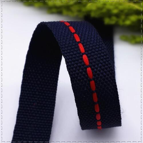 Hot sale 1 Meter 1.5cm 5/8" Width Navy blue grosgrain ribbon DIY handmade belt decoration Sewing Clothing Supplementary material