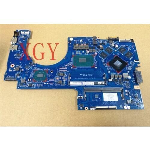 New For HP for PAVILION 17-AB 17-W motherboard DAG37DMBAD0 915468-601 L06666-601 with 1050 N17P-G0-A1 4GB i7-7700H 100% test ok