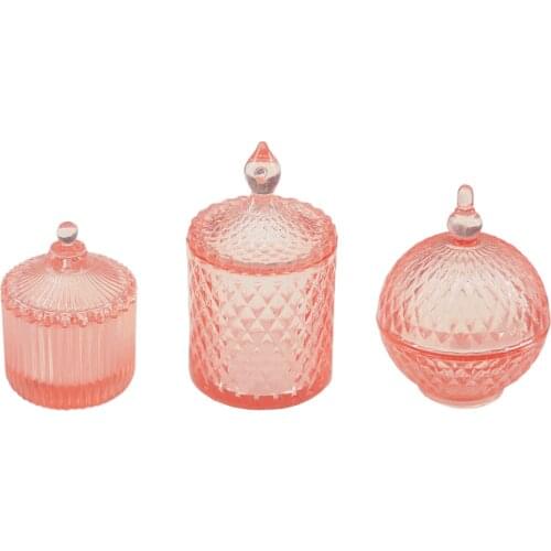Miniature Candy Jars Set Dollhouse 1:6 Doll House Decor Accessories