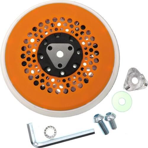 6" 148mm 53-Hole Sanding Pad Multi-functional Dust Free Backing Plate Hook and Loop Power Tools Accessories