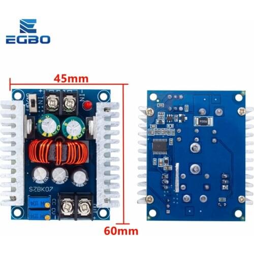 300W 20A DC-DC Buck Converter Step Down Module Constant Current LED Driver Power Step Down Voltage Module Electrolytic Capacitor