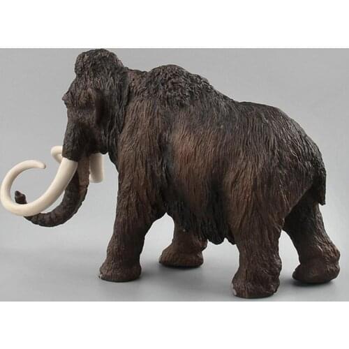 Vivid Expression PVC Animal Collection Mammoth Doll Model Set for Children