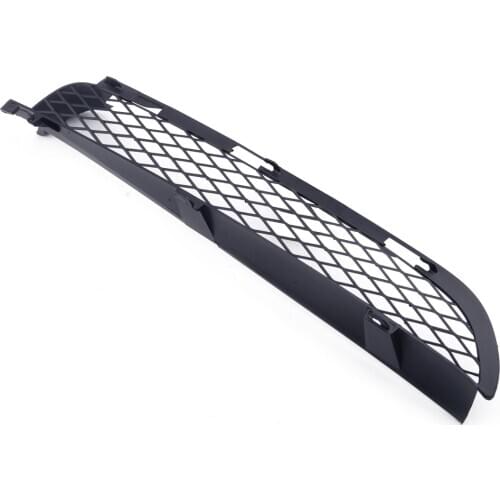 2pcs Black Front ABS Grilles Upper Bumper Mesh Grill Trim Moulding Decoration fit for BMW X5 E53 2004 2005 2006