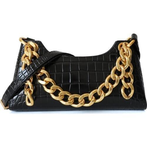 Female Luxury Brand Women Bag 2019 New Quality Leather Womens Designer Handbag Stone pattern Mini Shoulder Messenger Bag Chain