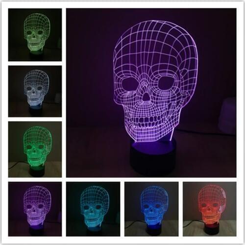 Usb Led 3d Lamp Touch switch night light Christmas gift Football Night Lamp Christmas Lights Indoor 3d Light
