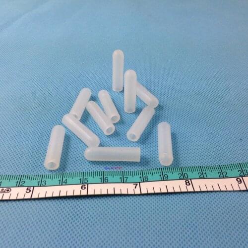 1000pcs/lot 4.37mm ID High Temp Silicone Rubber End Caps Paint Powder Coating