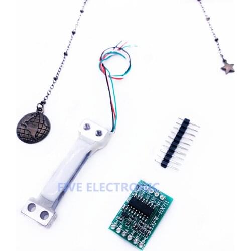 High-precision Load Cell Weight Sensor HX711AD Converter Breakout Module transducer use for Portable Kitchen Electronic Scale