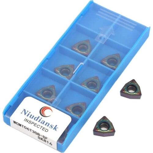 WCMX030208 WCMT040208 Carbide Inserts WCMT050308 WCMT06T308-SF U Drill Milling Cutter WCMT080412-SF SK816 CNC Lathe Turning Tool