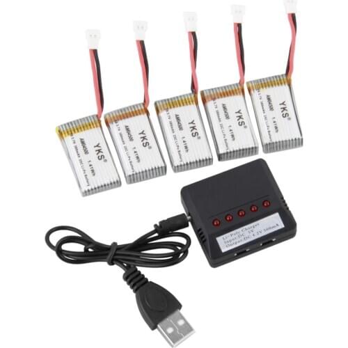 Battery Charger For 3.7V 18650 14500 16340 26650 Batteries 2/4 Ports Battery Charger With USB Plug Power Tool Accessories