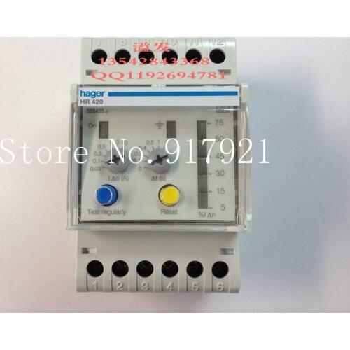 [ZOB] Hagrid HR420 can replace HR520 earth leakage relay tripping time adjustable 0.03-10A