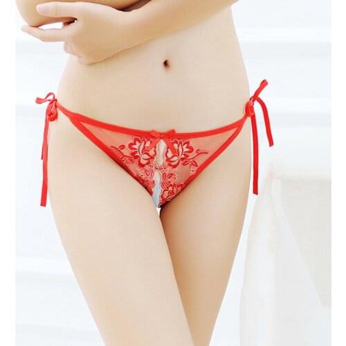 2021 Sexy Erotic Lingerie Women Panties Lace Transparent Thongs for Sex Lingerie Nightwear Sexy Panties