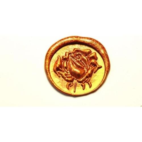 3D Rose wax seal stamp relief rose seals invitation wax seals 3D wedding seals rose wax seal