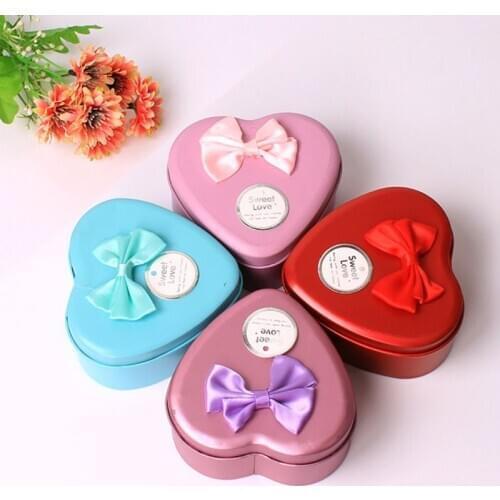 Scented Rose Petal Gift Heart Shape Box Bath Body Soap Flower Gift Wedding Party Favor 6Pcs
