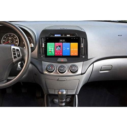 2 Din 9 inch For Hyundai Elantra HD 2006-2011 Car Radio Multimedia Video Player Navigation GPS Android 11 din with frme no dvd