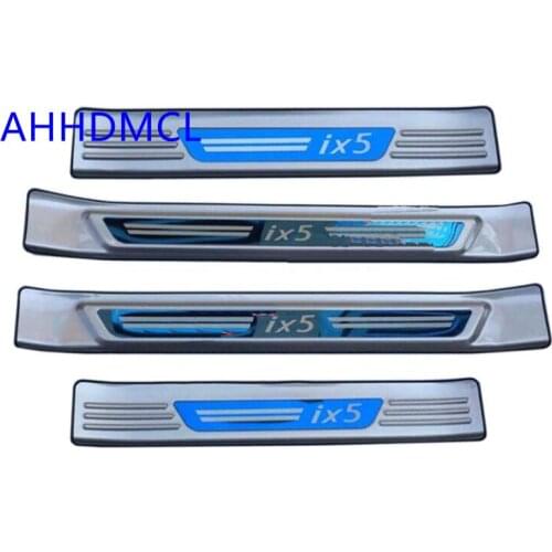 Car Welcome Pedal Threshold Strip Door Sill Strip For DFM Dongfeng FENGON IX5 2019 2020