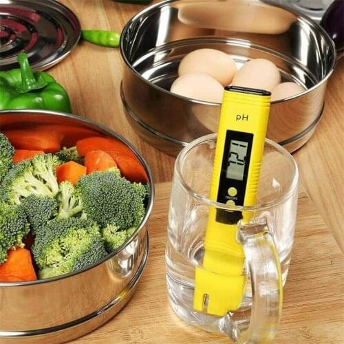 ZK30 PH TESTER 0.01 Digital PH Meter Tester for Water Food Aquarium Pool Hydroponics Pocket Size PH Tester Large LCD Display