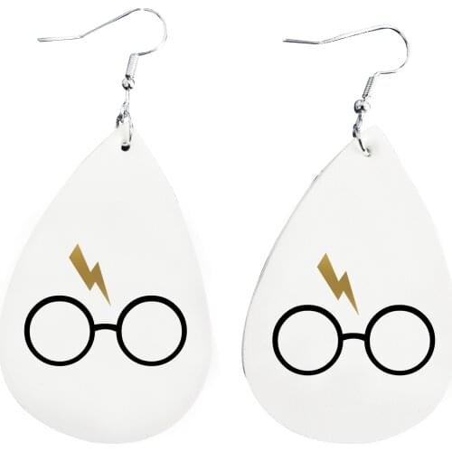 Leather Earrings Be The Light Teacher Earrings For Gifts Wholesale