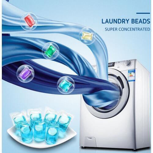 Multifunction Portable Travel Washing Candy Laundry Ball Lasting Fragrance Cleaner Stains 8 Times Concentrated Laundry Cleanup