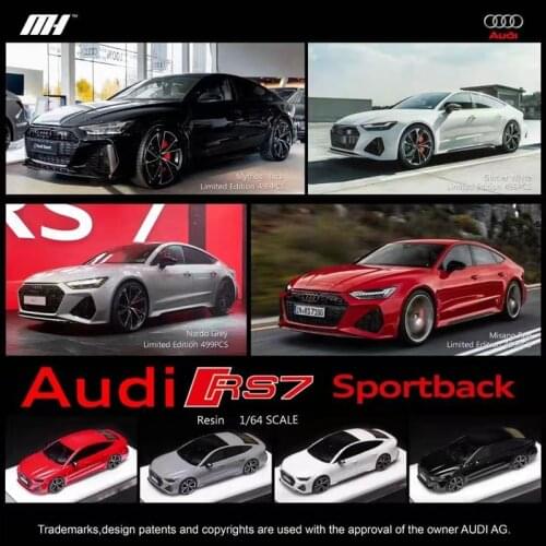 MOTORHELIX 1:64 Audi RS7 Sportback Resin Car