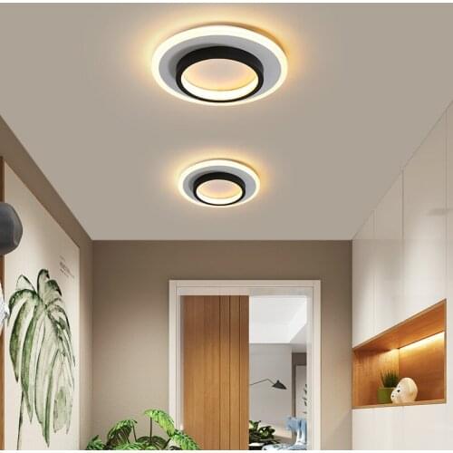 20W Aisle light simple modern corridor creative Nordic entrance hall living room porch led fashion round ceiling lamp