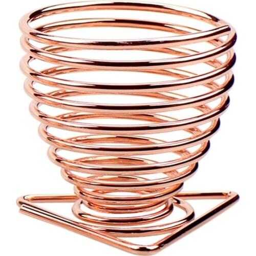 Sprial Spring Makeup Sponge Metal Holder Multi Color Make Up Sponge Drying Holder Case For Beauty Sponge Blender