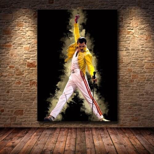 Queen Freddie Mercury Bohemian Rhapsody Canvas Painting Posters And Prints Pictures On The Wall Abstract Decorative Home Decor