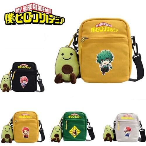Anime My Hero Academia Crossbody Bags Purse Clutch Cute Children Portable Organizer Backpacks Womens Phone Wallet Shoulder Bag