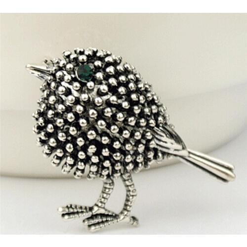 Vintage Bird Brooches Lovely Little Birds Dress Collar Suit Sweater Banquet Decoration Women Brooch Hijab Pins Jewelry
