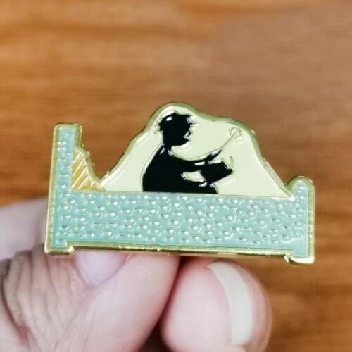 Lumos fantasy lapel pin