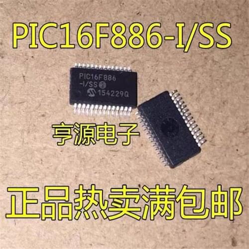 PIC16F886-I/SS SSOP28 PIC16F886 SSOP 16F886 SSOP-28 SMD new and original