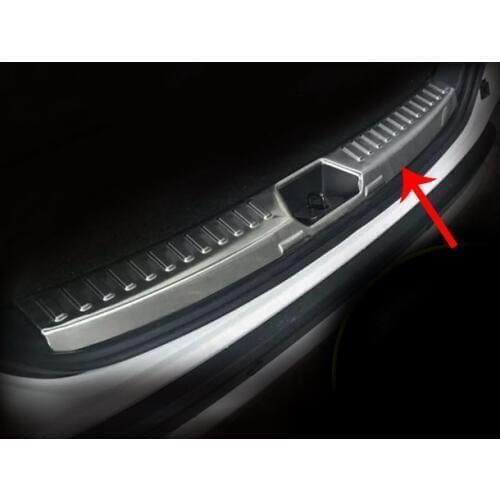 1pc for FAW BESTURN X80 2013-2018 Built in rear guard Trunk guard Trim