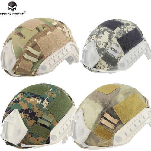 100 Good Quality FAST Helmet Cover Tactical Helmet Accessories BJ/PJ/MH Multicam Camo Covers Helmet Gear