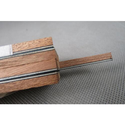 100STRIP LUTHIER FIGURED PURFLING C-46,Measures6mm x 1.5mm thick and 810mm long