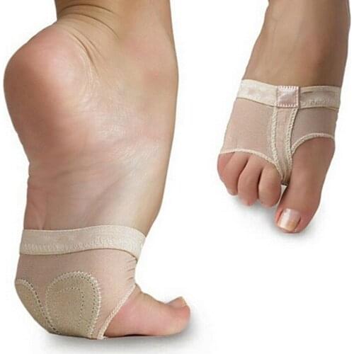 2 Pcs Footful Foot Thong Toe Undies Ballet Dance Paws Metatarsal Forefoot Half Lyrical free shipping