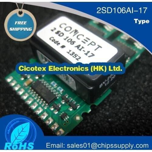 2SD106AI-17 IC DUAL GATE DRIVER 6A MODULE IGBT 2 SD 106 AI-17 2SD106AI-17UL