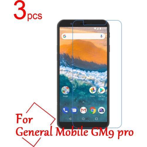 3pcs Ultra Clear/Matte/Nano anti-Explosion LCD Screen Protector Cover For General Mobile gm 9 pro 6.01 inch Protective Film