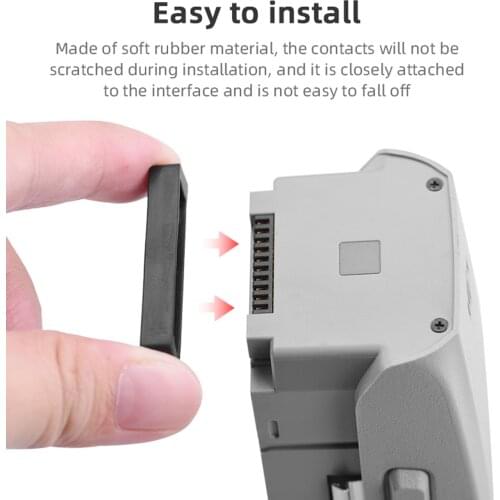 4Pcs Battery Port Dustproof Plug Cover for Mavic Air 2S Drone Durable