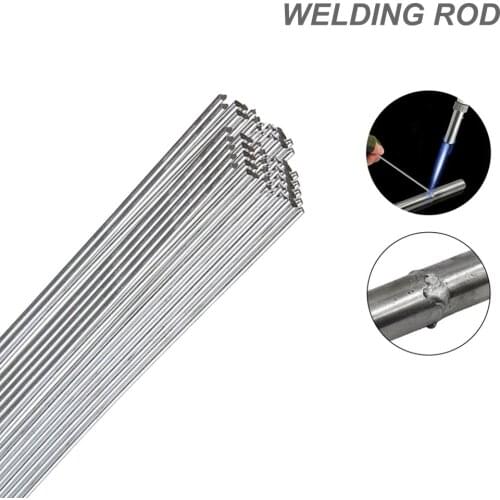 33cmx2.0mm Aluminum Welding Wire Easy Melt Aluminum Weld Bars Low Temperature Welding Rods for Soldering Bicycle Locomotive Car