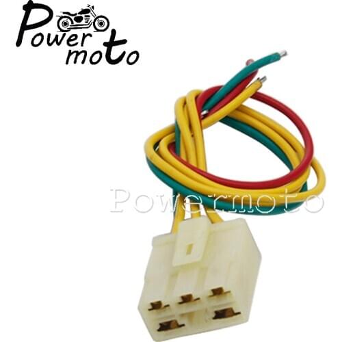 Aluminium Motorcycle Voltage Regulator Rectifier For Honda CBR Custom 5 Pin Wire Cable Connector Rectifier Current Rectifier