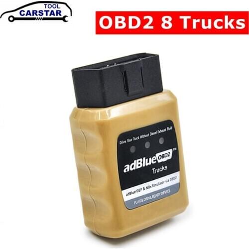 AdBlue Emulator Truck EURO via OBD Plug Drive Device by OBD2 OBDII AdBlue OBD2 NOx Emulator For for Iveco/for Renault