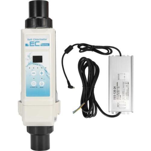 Pluviometro Feuille EC20 20g/H SPA Chlorine Generator Electrolyzer Swimming Pool Salt Chlorinator 100-240V Skimmer Gear