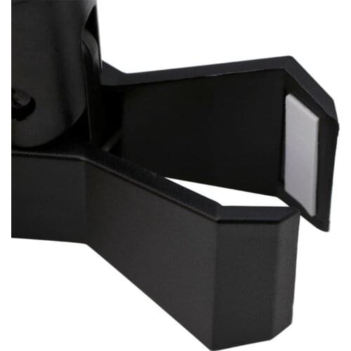 Flexible Microphone Mic Stand Accessory Plastic Clamp Clip Holder Mount Black