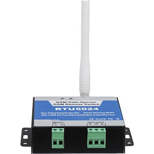 850/900/1800/1900MHz RTU5024 GSM Gate Opener Relay Wireless Remote Control Door Access Switch Free Call